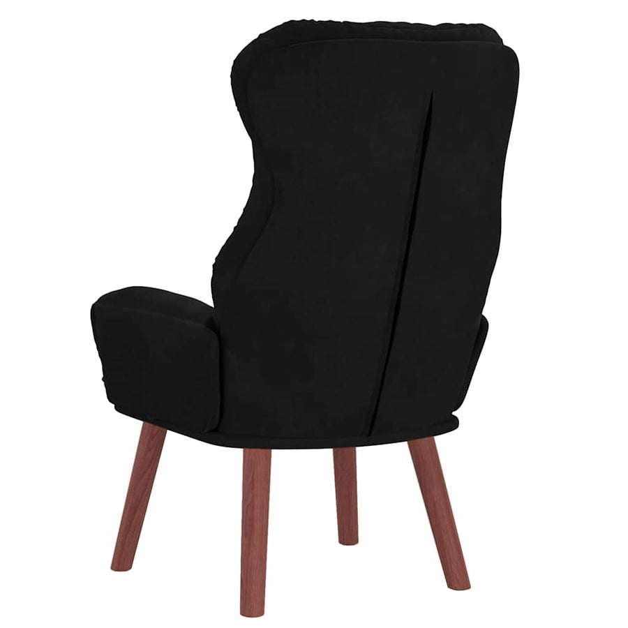 Fauteuil Zwart 69 x 74 x 93 cm Fluweel