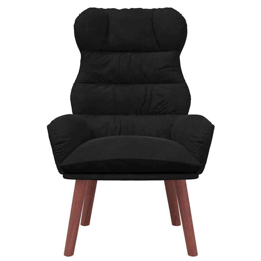 Fauteuil Zwart 69 x 74 x 93 cm Fluweel