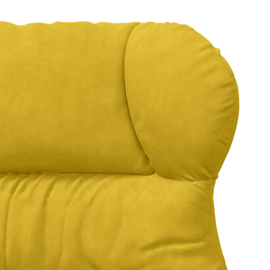 Fauteuil Geel 69 x 74 x 93 cm Fluweel