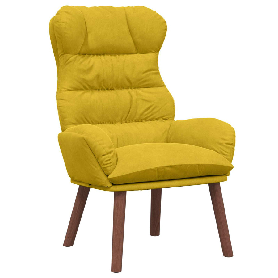 Fauteuil Geel 69 x 74 x 93 cm Fluweel