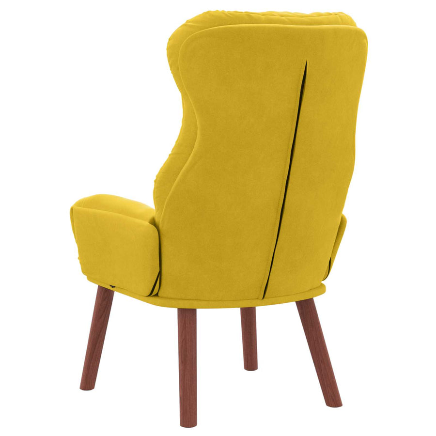 Fauteuil Geel 69 x 74 x 93 cm Fluweel