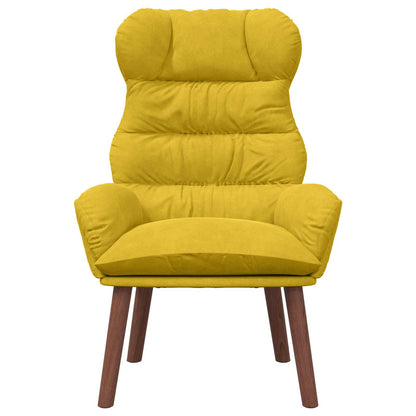 Fauteuil Geel 69 x 74 x 93 cm Fluweel