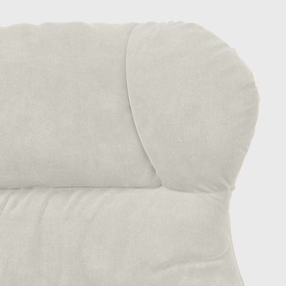 Fauteuil Crème 69 x 74 x 93 cm Fluweel