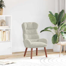 Fauteuil Crème 69 x 74 x 93 cm Fluweel