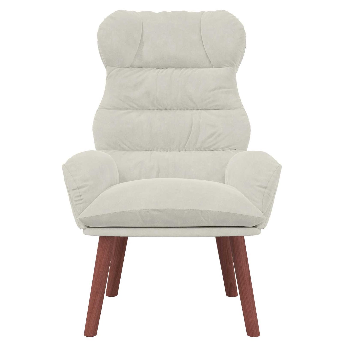 Fauteuil Crème 69 x 74 x 93 cm Fluweel