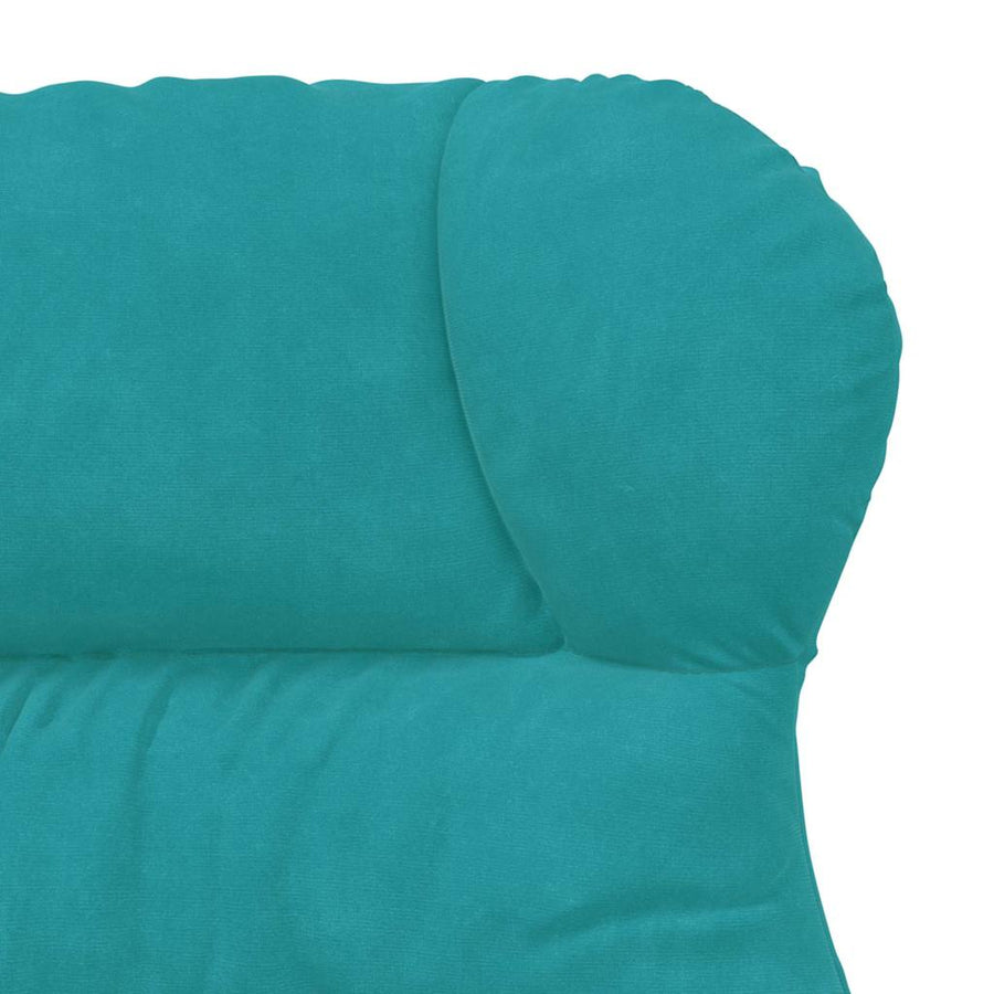 Fauteuil Turquoise 69 x 74 x 93 cm Fluweel