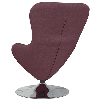 Eivormige stoel Paars 63 x 73 x 90 cm Stof