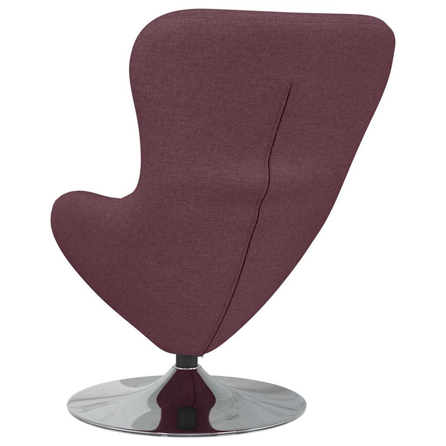 Eivormige stoel Paars 63 x 73 x 90 cm Stof