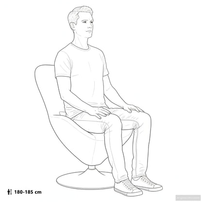 Egg Chair met Voetsteun Donkergroen Fluweel