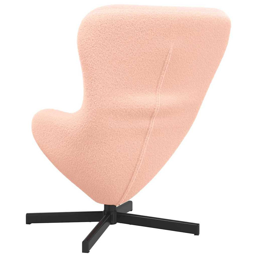 Eivormige stoel Roze 63 x 73 x 90 cm Stof