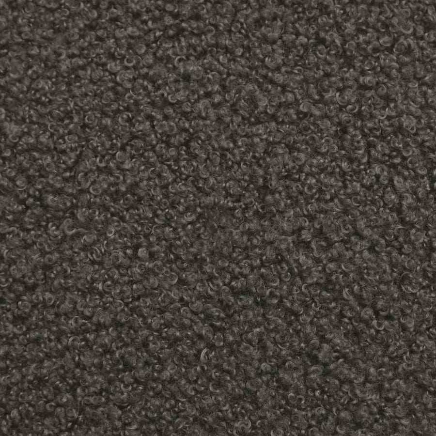 Eivormige stoel Donkergrijs 63 x 73 x 90 cm Stof