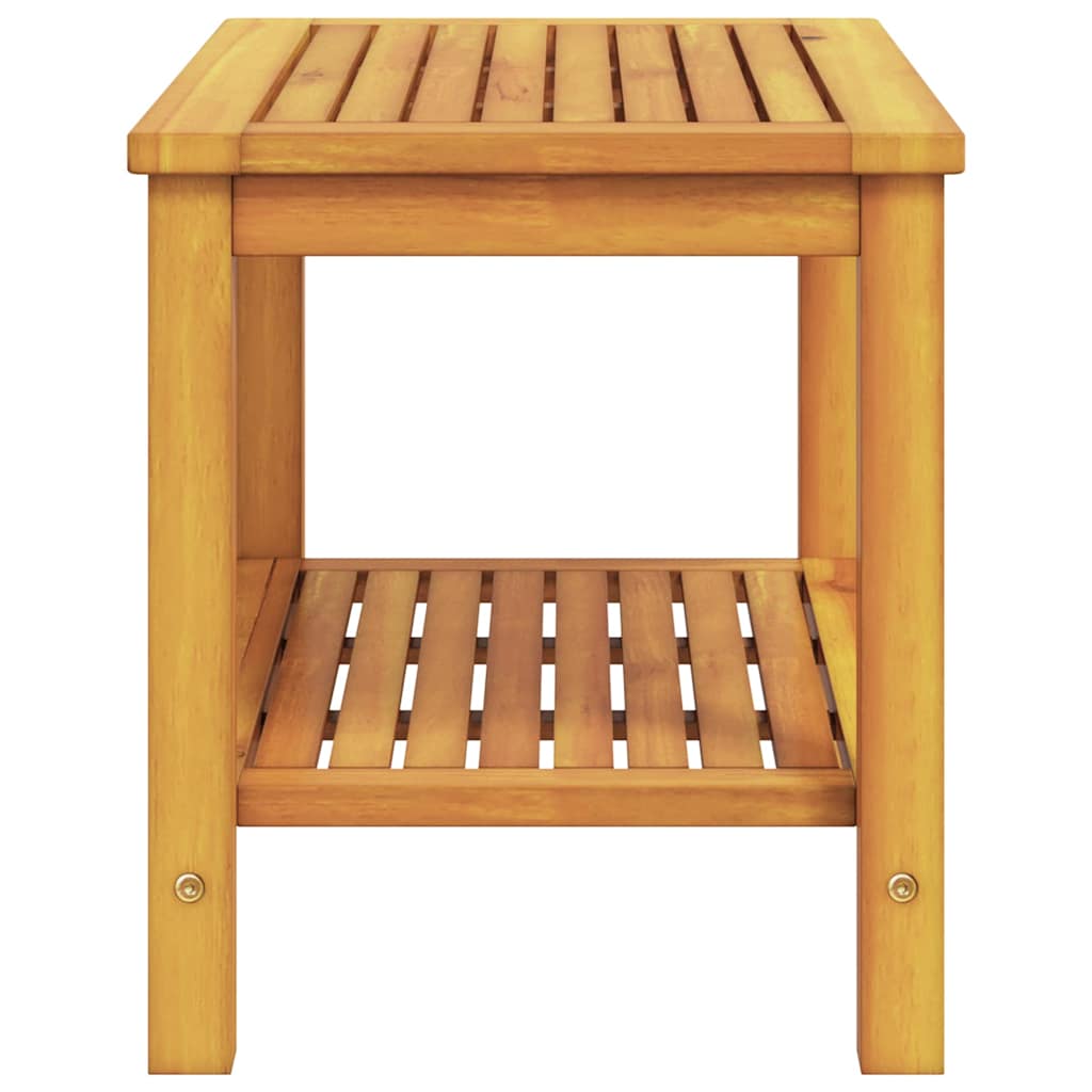 Bijzettafel Bruin 70 x 40 x 45 cm Massief Acaciahout