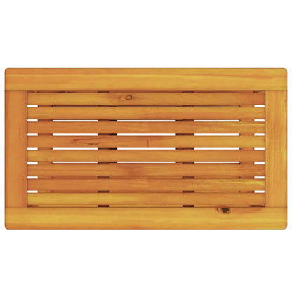 Bijzettafel Bruin 70 x 40 x 45 cm Massief Acaciahout