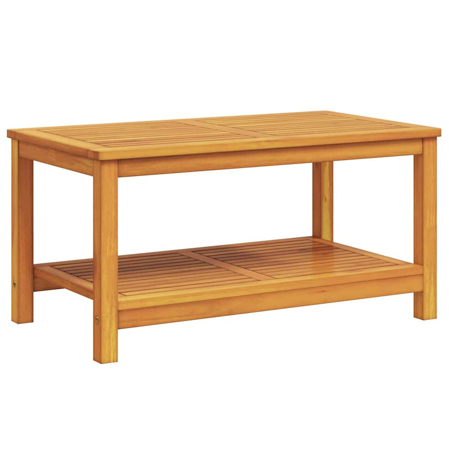 Bijzettafel Bruin 90 x 50 x 45 cm Massief Acaciahout