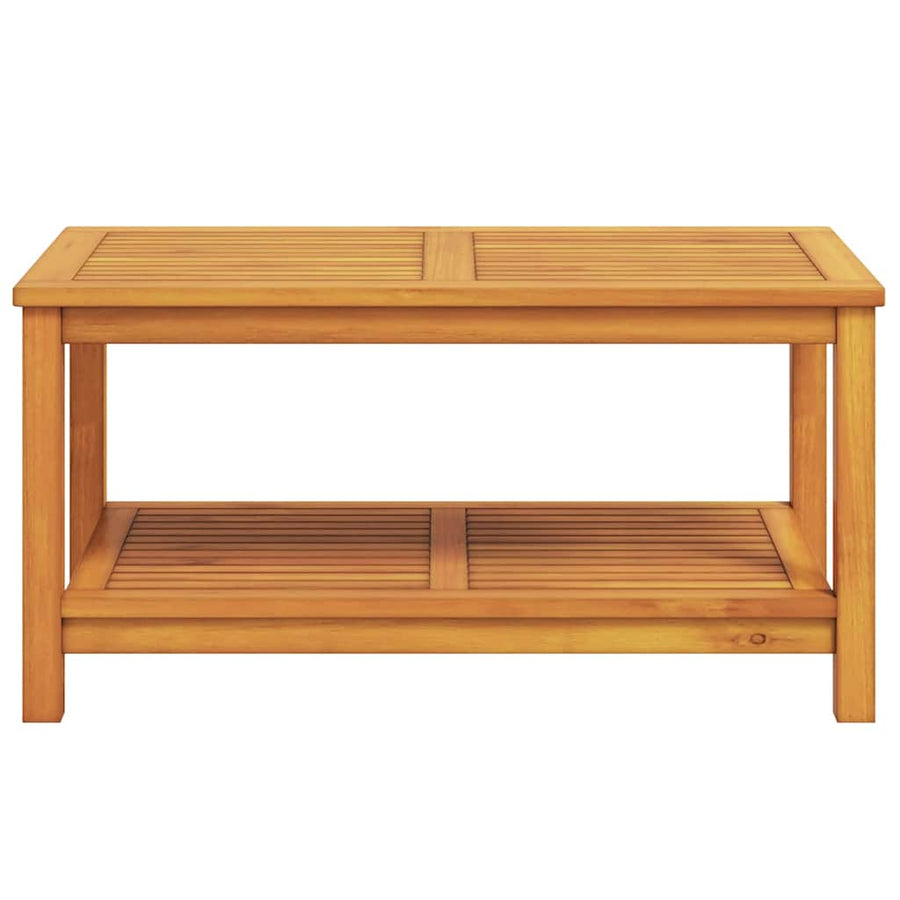 Bijzettafel Bruin 90 x 50 x 45 cm Massief Acaciahout