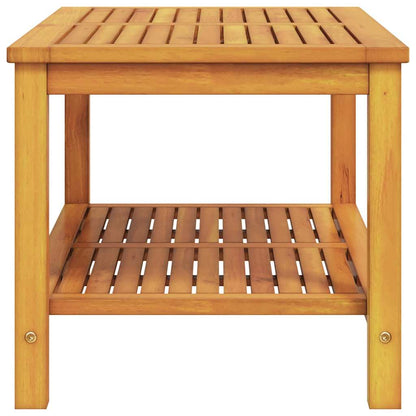 Bijzettafel Bruin 90 x 50 x 45 cm Massief Acaciahout