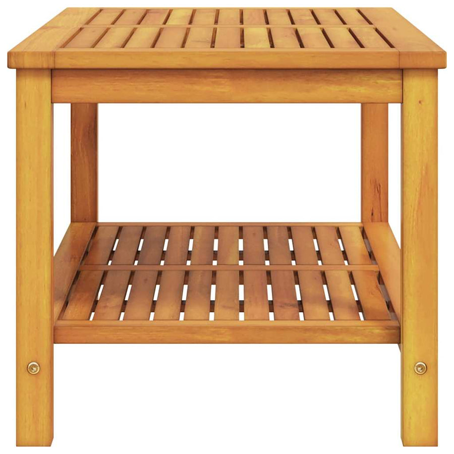 Bijzettafel Bruin 90 x 50 x 45 cm Massief Acaciahout