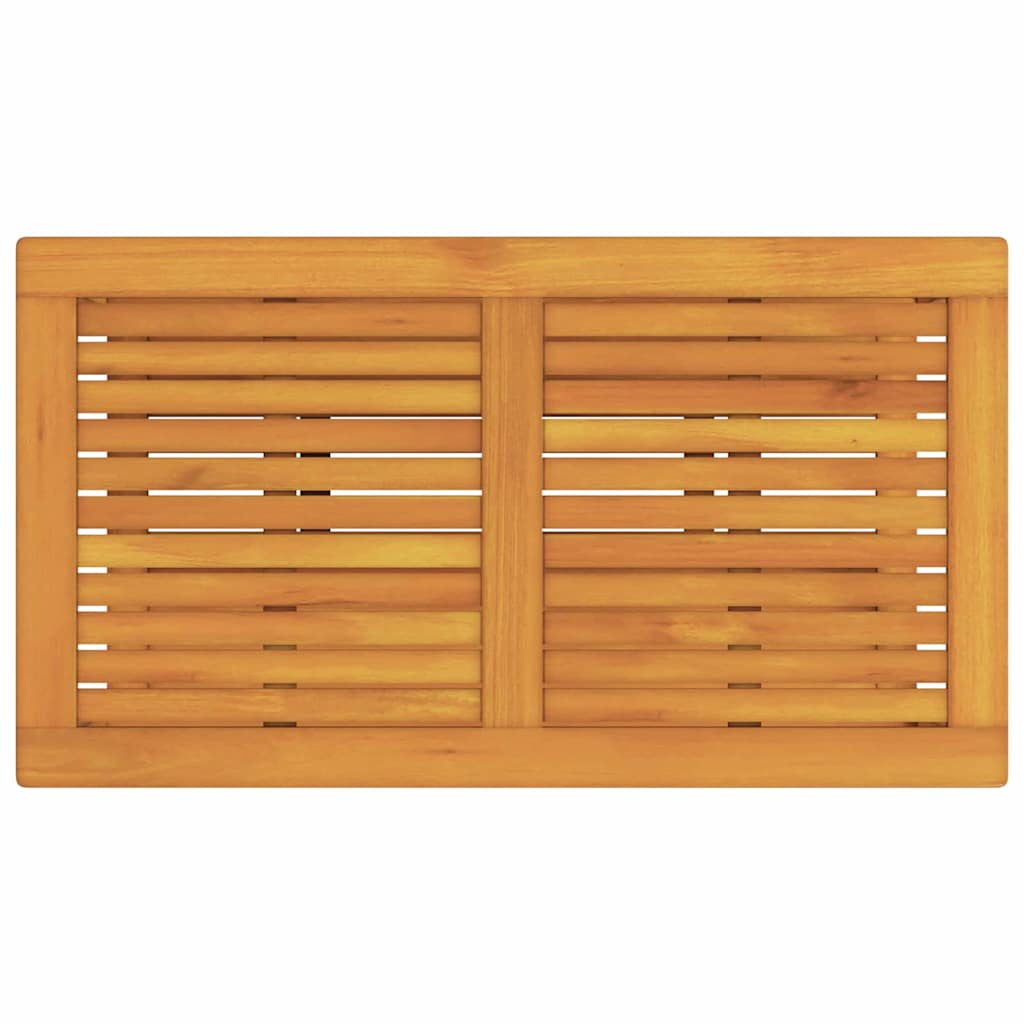 Bijzettafel Bruin 90 x 50 x 45 cm Massief Acaciahout
