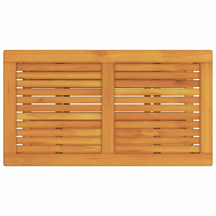 Bijzettafel Bruin 90 x 50 x 45 cm Massief Acaciahout