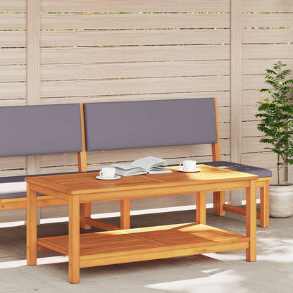 Bijzettafel Bruin 110 x 55 x 45 cm Massief Acaciahout
