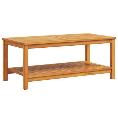Bijzettafel Bruin 110 x 55 x 45 cm Massief Acaciahout