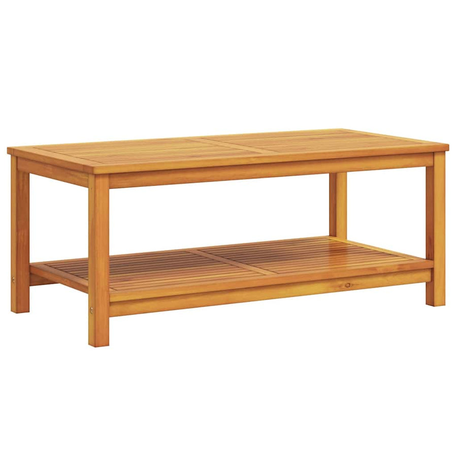Bijzettafel Bruin 110 x 55 x 45 cm Massief Acaciahout