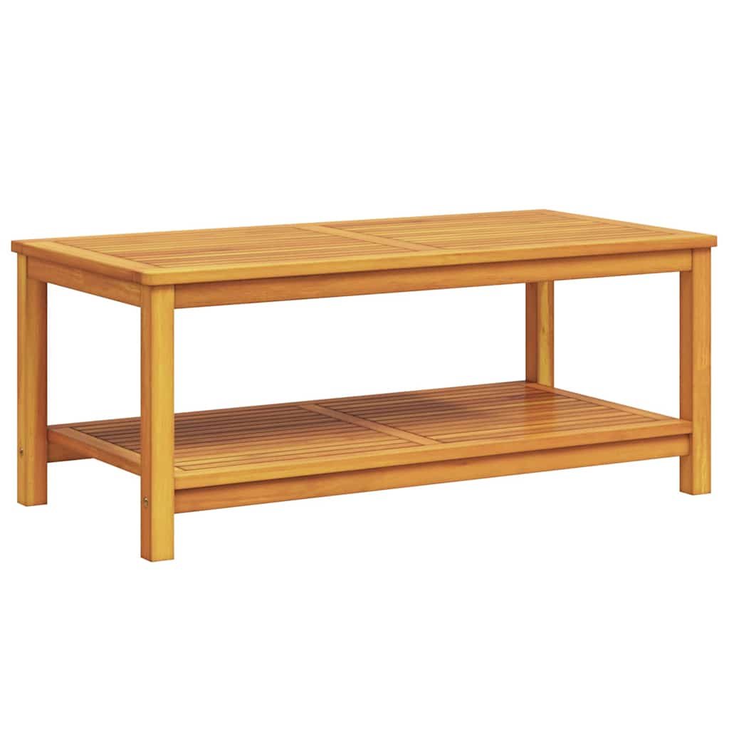 Bijzettafel Bruin 110 x 55 x 45 cm Massief Acaciahout
