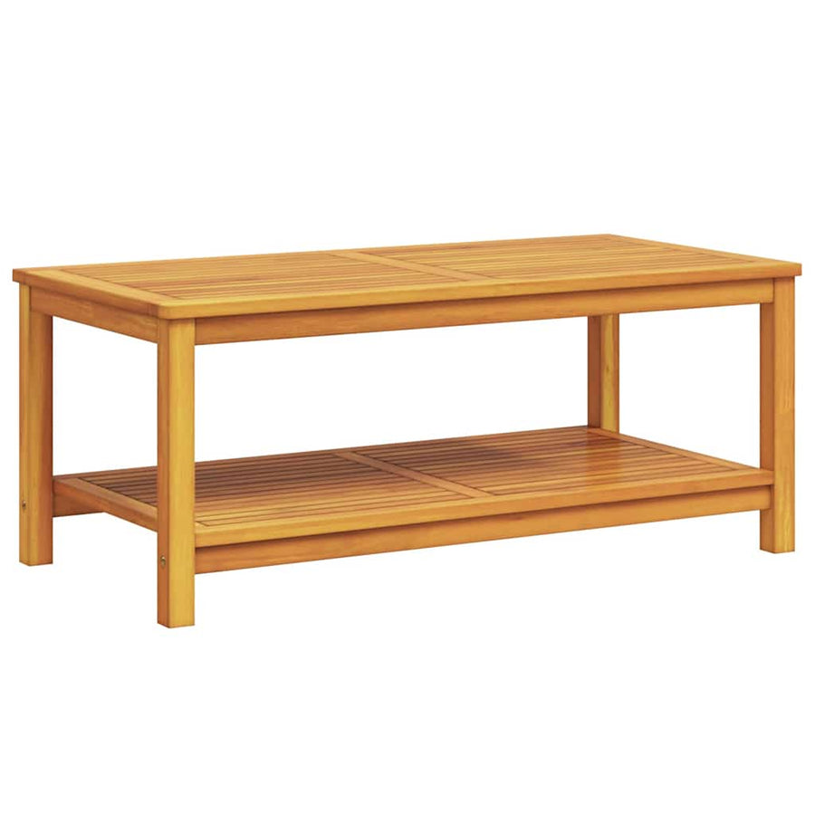 Bijzettafel Bruin 110 x 55 x 45 cm Massief Acaciahout