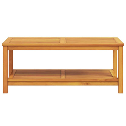 Bijzettafel Bruin 110 x 55 x 45 cm Massief Acaciahout