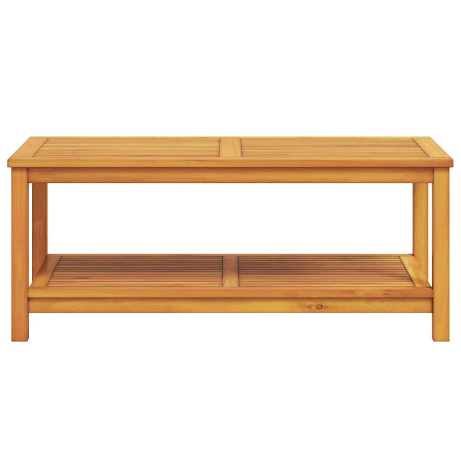 Bijzettafel Bruin 110 x 55 x 45 cm Massief Acaciahout