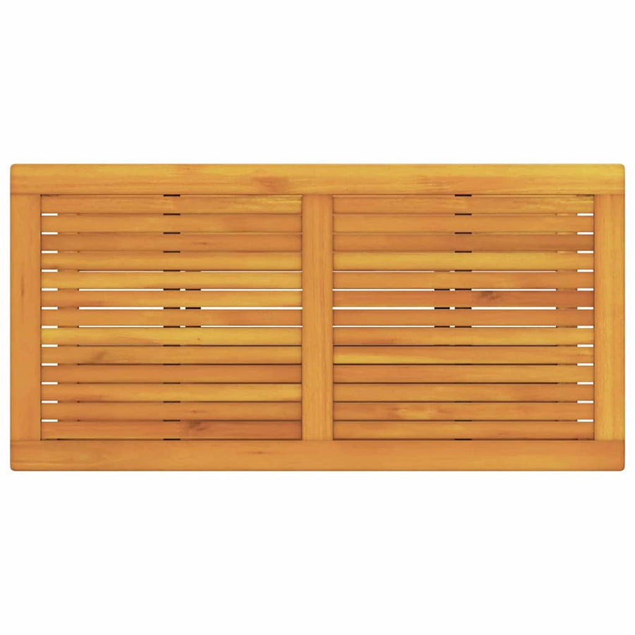 Bijzettafel Bruin 110 x 55 x 45 cm Massief Acaciahout