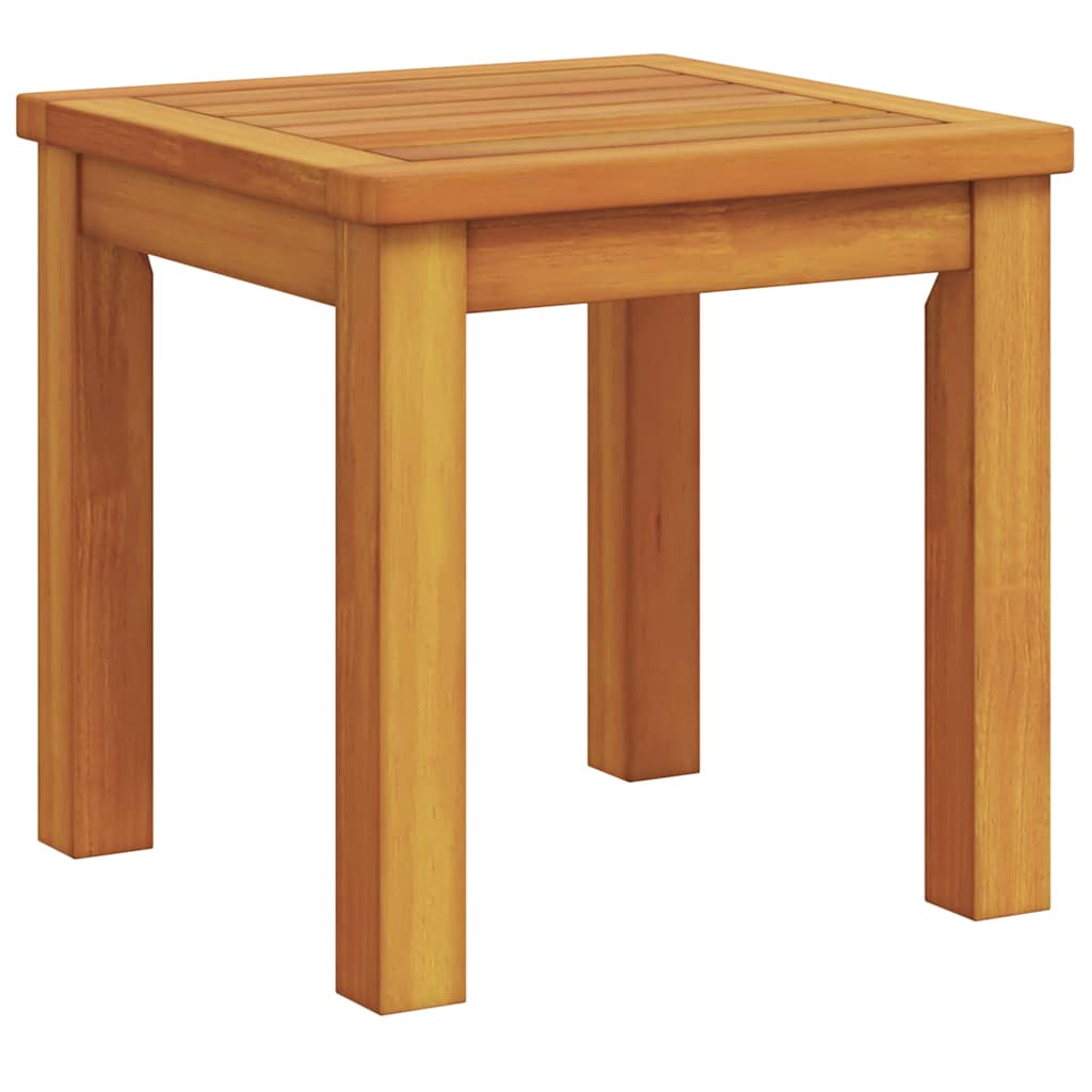 Bijzettafel Bruin 35 x 35 x 34 cm Massief acaciahout