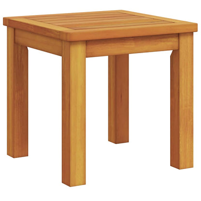 Bijzettafel Bruin 35 x 35 x 34 cm Massief acaciahout