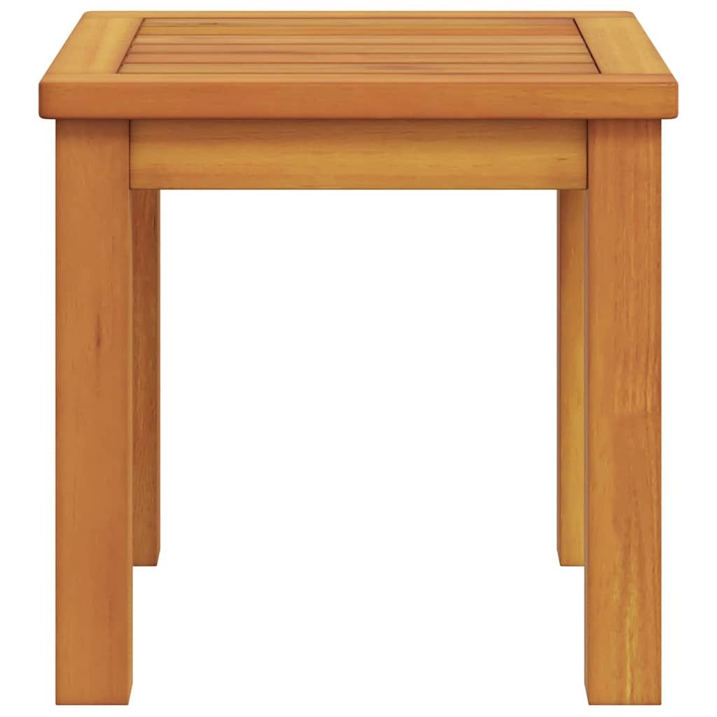 Bijzettafel Bruin 35 x 35 x 34 cm Massief acaciahout