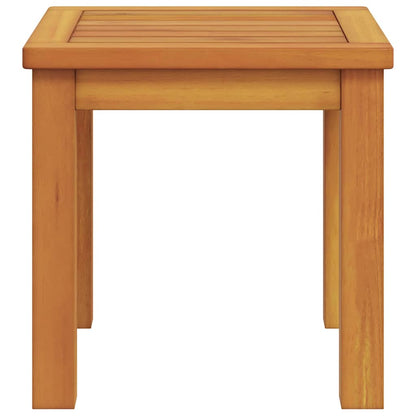 Bijzettafel Bruin 35 x 35 x 34 cm Massief acaciahout