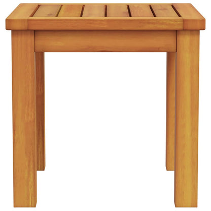 Bijzettafel Bruin 35 x 35 x 34 cm Massief acaciahout