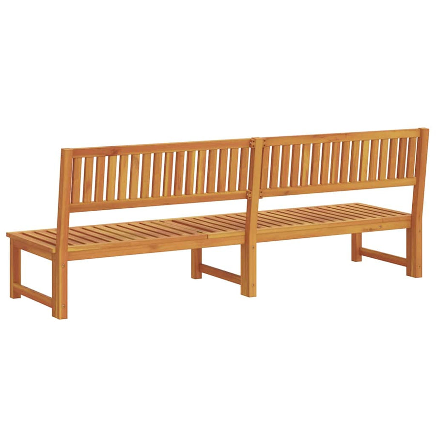 Ligstoel Olie naturel 200 x 57 x 75cm Massief acaciahout