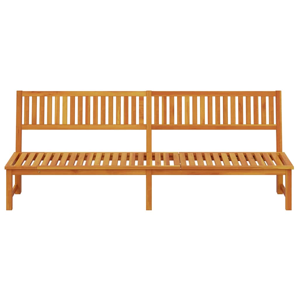 Ligstoel Olie naturel 200 x 57 x 75cm Massief acaciahout