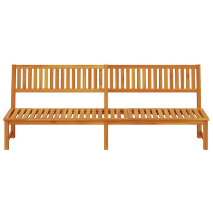 Ligstoel Olie naturel 200 x 57 x 75cm Massief acaciahout