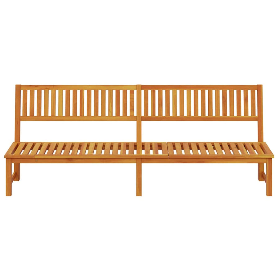 Ligstoel Olie naturel 200 x 57 x 75cm Massief acaciahout
