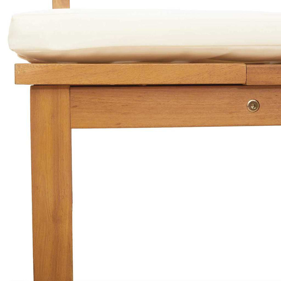 Ligstoel Olie naturel 200 x 57 x 75cm Massief acaciahout