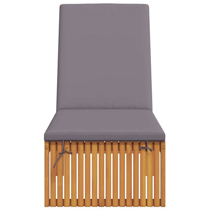 Ligstoel Olie naturel 200 x 55 x 94 cm Massief acaciahout
