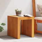 Bijzettafel teakhout 43x36x40 cm olie naturel