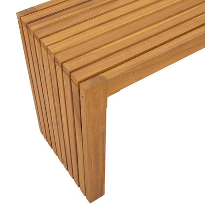Tuinbank Bruin 110 x 30 x 45 cm Massief teakhout