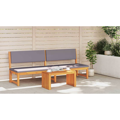 Bijzettafel Olie naturel 70 x 35 x 35 cm Massief Acaciahout