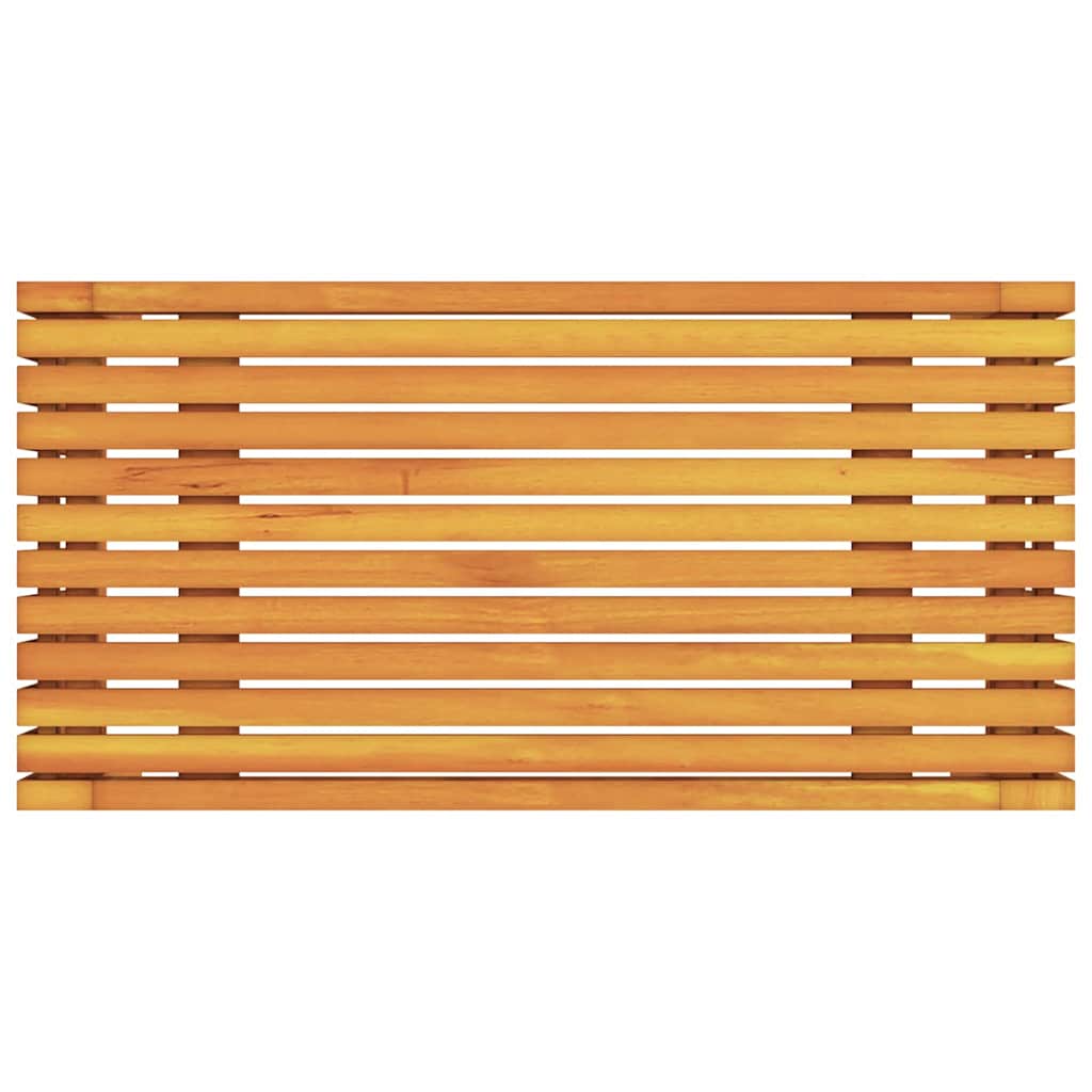 Bijzettafel Olie naturel 70 x 35 x 35 cm Massief Acaciahout