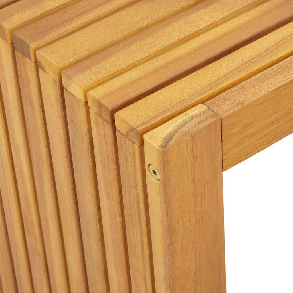 Bijzettafel Olie naturel 90 x 45 x 35 cm Massief Acaciahout