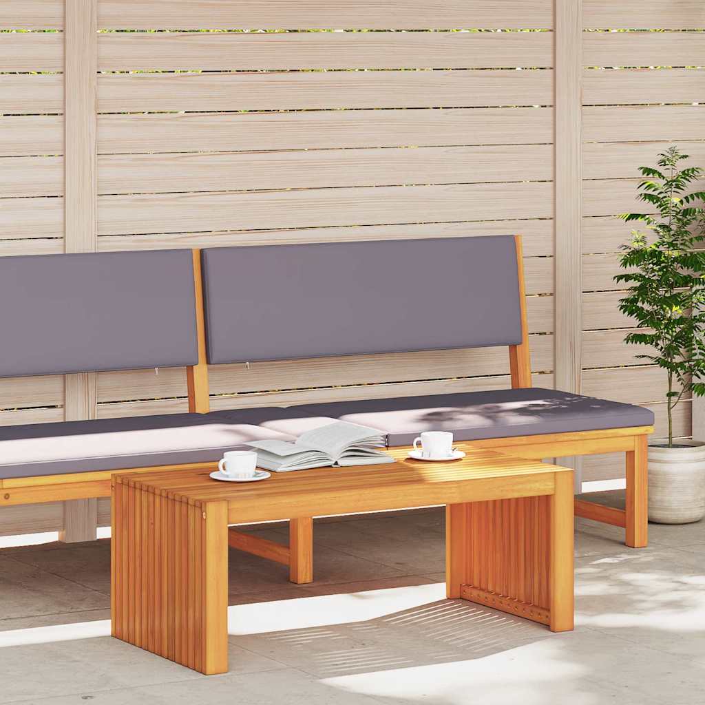 Bijzettafel Olie naturel 90 x 45 x 35 cm Massief Acaciahout