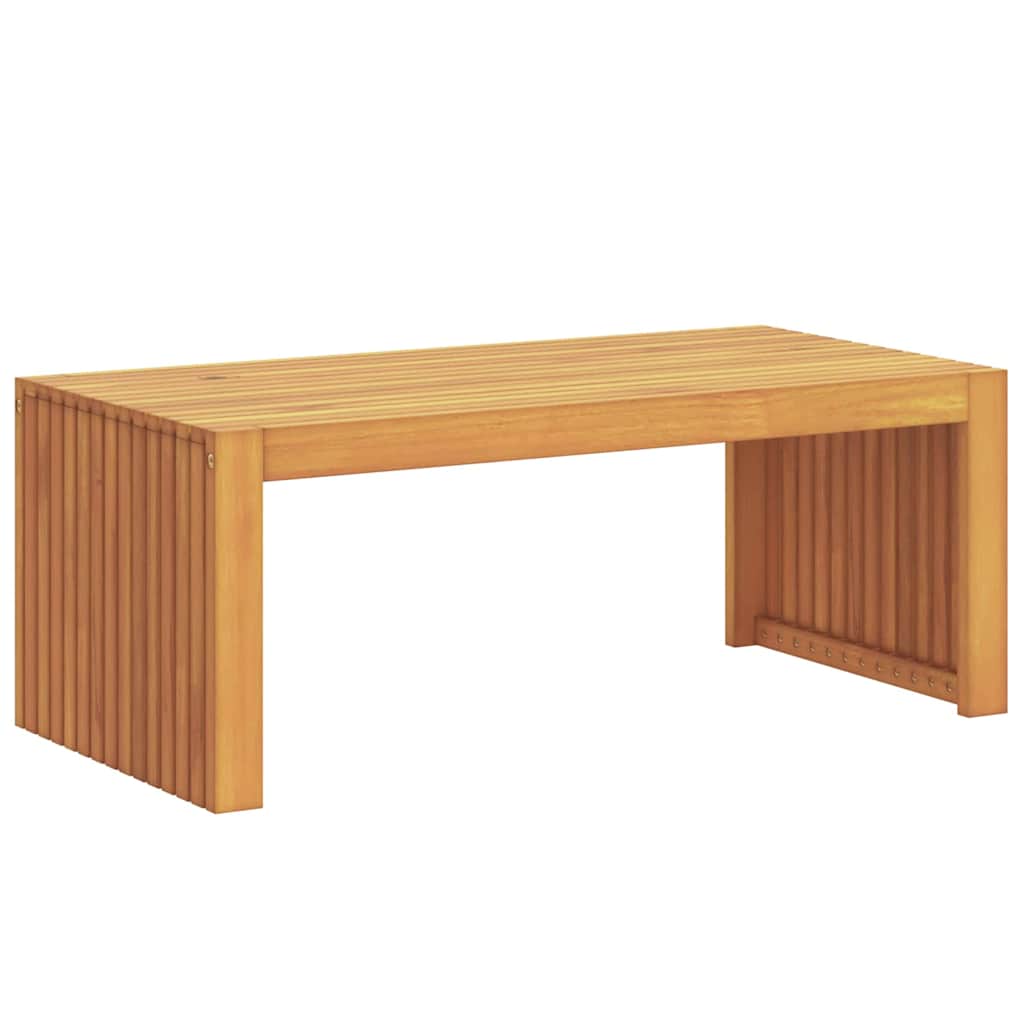 Bijzettafel Olie naturel 90 x 45 x 35 cm Massief Acaciahout