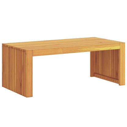Bijzettafel Olie naturel 90 x 45 x 35 cm Massief Acaciahout